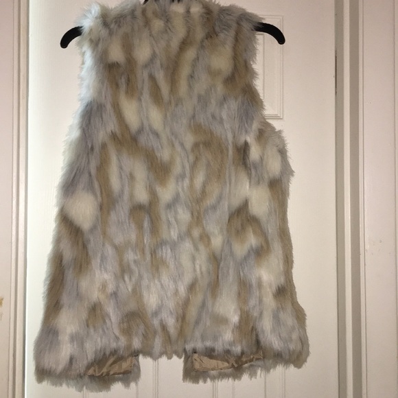 Rewind multi color fur vest - Picture 2 of 2